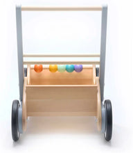 画像をギャラリービューアに読み込む, ボーネルンド バヨ (BAJO) ベビーウォーカー ホワイト&グレー 1歳 木のおもちゃ 誕生日 クリスマス 出産祝い ハーフバースデー ギフト プレゼント おうち時間