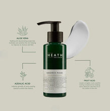 画像をギャラリービューアに読み込む, 【HEATH/シャワーマスク 85ml -レモンの香り-】ヒース メンズ ディープ クレンジング フェイスパック 洗顔前 ワンステップ 皮脂 黒ずみ 角質除去 くすみ予防 動物性成分不使用 パラベンフリー メンズコスメ 毛穴汚れ 男性用 スキンケア プレゼント ギフト ヴィーガン
