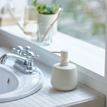 画像をギャラリービューアに読み込む, 志成販売 - shesay - プッシュしやすい マットな質感のソープディスペンサー 液体タイプ ハンドソープ 液体 陶器 セラミック 滑らない 洗面台 水回り 台所 キッチン おしゃれ インテリア 北欧 韓国 詰め替え 詰め替えボトル