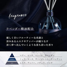 画像をギャラリービューアに読み込む, moreroom(モアルーム) 寝室用フレグランス ルームフレグランス リードディフューザー ナイトムスク ラベンダー 精油配合 170ml 芳香剤 部屋用