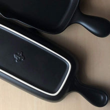 画像をギャラリービューアに読み込む, 風景ドットコム TOJIKI TONYA グリルプレート ハーフ 2個セット 陶板プレート アウトドア 魚