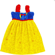 画像をギャラリービューアに読み込む, 丸眞 ラップタオル 子供用 ディズニー プリンセス ドレス 白雪姫 女の子 プレゼント ギフト 綿100% エルサ 105~115cm 水泳 スイミング 海