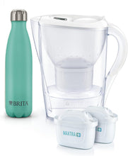 画像をギャラリービューアに読み込む, ブリタ 浄水器のブリタ 浄水器 ポット ポット型浄水器 ろ過水容量:1.15L ( 全容量 : 2.4L ) マレーラ COOL ステンレスボトル付 ピュアパフォーマンス カートリッジ 2個付き マクストラ PFAS ( PFOS / PFOA ) 除去