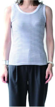 画像をギャラリービューアに読み込む, MILLER ミラー 110C パネルリブ タンクトップ ノースリーブ 綿100 パネルリブ シンプル トップス インナー ストリート系 アメカジ ファッション