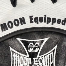 画像をギャラリービューアに読み込む, ムーンアイズ (MOONEYES) HALF FINGER GLOVE ハーフフィンガーグローブ OMG-034 半指 メッシュグローブ ハーフフィンガー バイク スクーター 自転車 グローブ 春 夏 秋 アメリカン 手袋 カッコイイ メッシュ 牛革