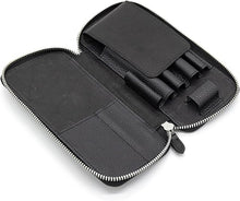 画像をギャラリービューアに読み込む, Luddite レザーラウンドジップペンケース エッセンシャル MAYA LDKM-RPNE-01 BK プレゼント 男性 女性 誕生日 使いやすい レザー イタリアンレザー Buttero