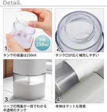 画像をギャラリービューアに読み込む, ソープディスペンサー 自動 おしゃれ 詰め替え ハンドソープ 手洗い 洗剤 キッチン 洗面所 ZBD-G012玄関 電池式 ( 液体 )