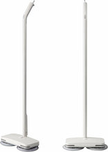 画像をギャラリービューアに読み込む, ±0 プラスマイナスゼロ 【 激落ちくん 】コードレス電動モップ 水噴射 自動 LEDライト コードレス回転モップ 拭き掃除充電式 水拭き パイプ調節4種 自立式 軽量 フローリング 掃除 床掃除 モップパッド2枚付き H020