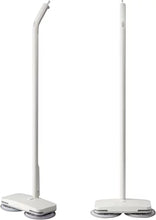 画像をギャラリービューアに読み込む, ±0 プラスマイナスゼロ 【 激落ちくん 】コードレス電動モップ 水噴射 自動 LEDライト コードレス回転モップ 拭き掃除充電式 水拭き パイプ調節4種 自立式 軽量 フローリング 掃除 床掃除 モップパッド2枚付き H020