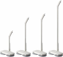 画像をギャラリービューアに読み込む, ±0 プラスマイナスゼロ 【 激落ちくん 】コードレス電動モップ 水噴射 自動 LEDライト コードレス回転モップ 拭き掃除充電式 水拭き パイプ調節4種 自立式 軽量 フローリング 掃除 床掃除 モップパッド2枚付き H020