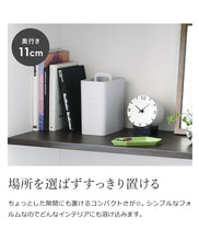 画像をギャラリービューアに読み込む, ライクイット (like-it) メイクボックス 持ち運び ライクイット 鏡付き 軽量 コスメケース スリム コンパクト 化粧品 収納 コスメボックス 小物入れ ふた付き 取っ手 救急箱 裁縫箱 収納ケース ホワイト