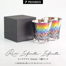 画像をギャラリービューアに読み込む, PROGRESS グラス 2個セット 正規品 ロックグラス チタンミラー 日本製