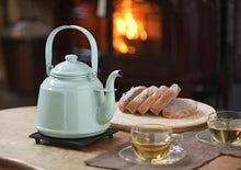 画像をギャラリービューアに読み込む, レトロホーローケトル