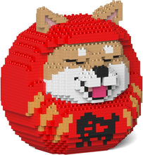 画像をギャラリービューアに読み込む, JEKCA ジェッカブロック 柴犬だるま