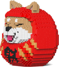 画像をギャラリービューアに読み込む, JEKCA ジェッカブロック 柴犬だるま