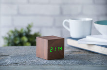 画像をギャラリービューアに読み込む, Cube Click Clock キューブ型 LED 卓上時計