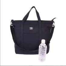 画像をギャラリービューアに読み込む, 【UMBRO】 ファスナー付トートバッグ キャンバス バッグ 斜め掛け 2wayトート ショルダー 斜めがけ ショルダーバッグ メンズ レディース メンズ スポーツ 70044 トラベル 旅行 ブランド 通勤 通学　
