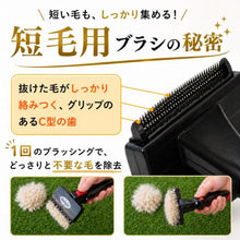 画像をギャラリービューアに読み込む, 【 Refuresh 】スリッカーブラシ ショートヘア 犬 猫 ペット 抜け毛 マッサージ グルーミング用 軽量ブラシ ブラシ 短毛 （ 短毛種用 赤 ）
