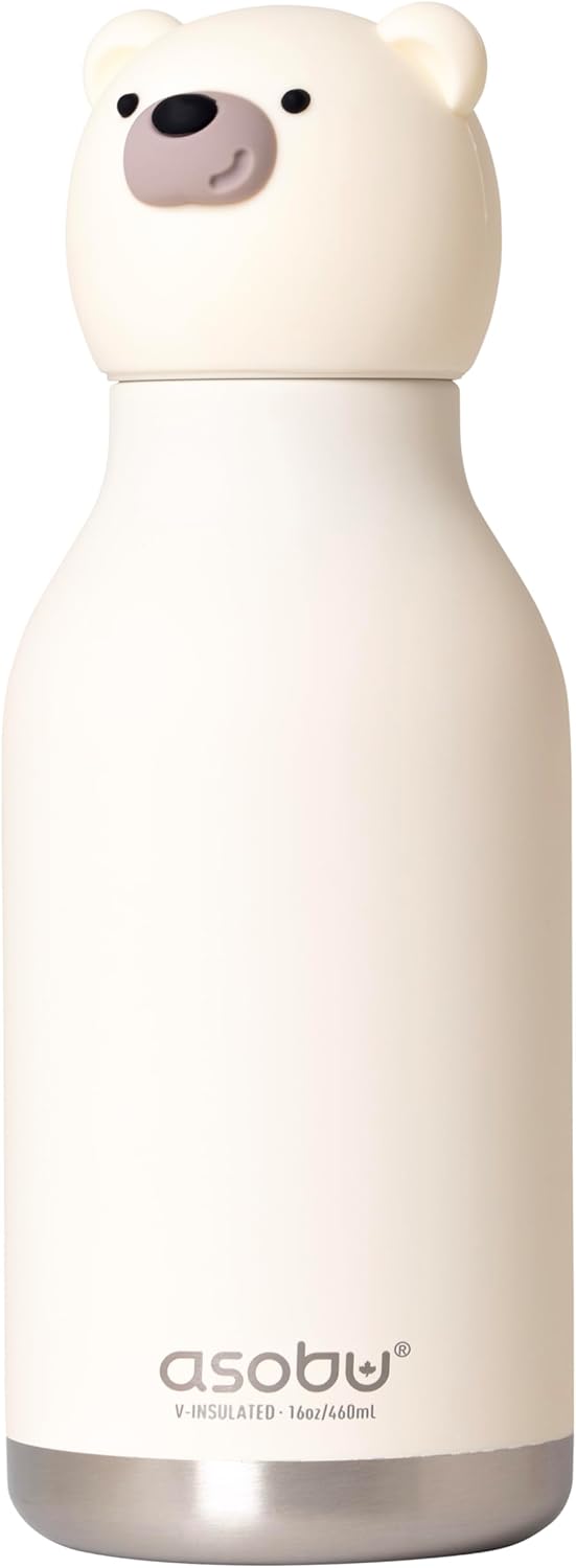 Asobu BESTIE ベスティ ステンレス 水筒 保冷 保温 機能 長持ち 二重構造 ステンレスボトル 460ml かわいい 動物 デザイン お子様 キッズ 女の子 男の子 大人 ギフト プレゼント