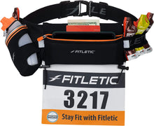 画像をギャラリービューアに読み込む, 【FITLETIC】 フィトレティック Fully Loaded ランニングウエストポーチ 防水ネオプレーン素材 iPhone6sPlus対応サイズ 12ozボトル付き ゼッケンホルダー付き
