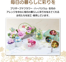 画像をギャラリービューアに読み込む, 【NICHIFLRO】ニチフロ プリザーブドフラワー　玉響　お香セット
