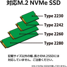 画像をギャラリービューアに読み込む, センチュリー PCI Express ×4接続 M.2 NVMe SSD ×1枚増設用インターフェイスカード CIF-M2NV_FP
