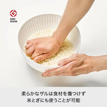 画像をギャラリービューアに読み込む, ライクイット (like-it) ざる ボウル 電子レンジ対応 Colander&amp;Bowl 米とぎにも使える ザルとボール 6点セット 日本製 水切り 湯切り可能 耐熱ボウル
