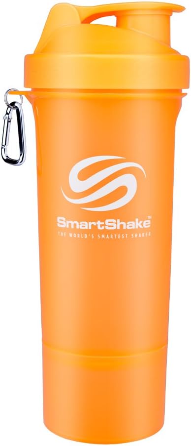 SmartShake Slim プロテインシェーカー スマートシェイク スリム 500ml ドリンクボトル 多機能 プロテインボトル シェイカー ジム プロテイン サプリメント サプリ トレーニング