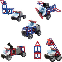 画像をギャラリービューアに読み込む, ボーネルンド ( BorneLund ) マグ・フォーマー (MAGFORMERS) ポリス&amp;レスキューセット [26ピース] 3歳頃から 知育玩具 磁石 マグネット ブロック お誕生日 人気 ギフト
