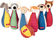画像をギャラリービューアに読み込む, ボーネルンド シギキッド ( SigiKid ) アニマルボウリング 1歳頃 ボウリング 布 ぬいぐるみ 動物 アニマル 出産祝い 誕生日 ギフト プレゼント
