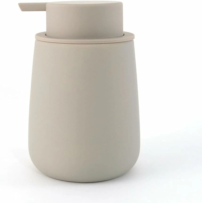 志成販売 - shesay - プッシュしやすい マットな質感のソープディスペンサー 泡タイプ ハンドソープ 泡 陶器 セラミック 滑らない 洗面台 水回り 台所 キッチン おしゃれ インテリア 北欧 韓国 詰め替え 詰め替えボトル