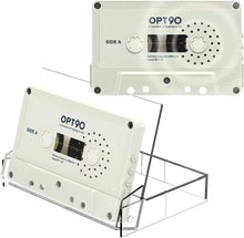 画像をギャラリービューアに読み込む, opt！ Cassette Speaker オプト90 カセット スピーカー カセットテープ型 ポータブルスピーカー Bluetooth 5.3 micro　SDカード 対応 TELEC認証取得済 レトロスピーカー ラジカセ ミックステープ レトロ インテリア
