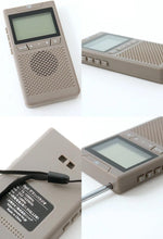 画像をギャラリービューアに読み込む, opt！ GRANDPA RADIO オプト グランパラジオ AM FM ラジオ ポケットラジオ 小型ラジオ 携帯ラジオ ポータブル 防災ラジオ 電池式 イヤホン付き ストラップ付き
