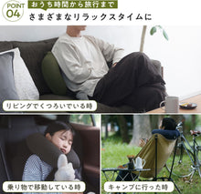 画像をギャラリービューアに読み込む, BANALE. バナーレ ネックピロー 携帯枕 トラベルピロー 枕 アウトドアピロー 首枕 旅行 飛行機 機内 車 低反発 クッション 空気不要 エアー不要 コンパクト (オムニピロー, ダークグレー)
