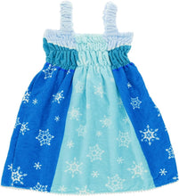 画像をギャラリービューアに読み込む, 丸眞 ラップタオル 子供用 ディズニー プリンセス ドレス アナと雪の女王 アナ雪 エルサ 女の子 プレゼント ギフト 綿100% エルサ 105~115cm 水泳 スイミング 海
