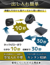 画像をギャラリービューアに読み込む, BANALE. バナーレ ネックピロー 携帯枕 トラベルピロー 枕 アウトドアピロー 首枕 旅行 飛行機 機内 車 低反発 クッション 空気不要 エアー不要 コンパクト (オムニピロー, ダークグレー)
