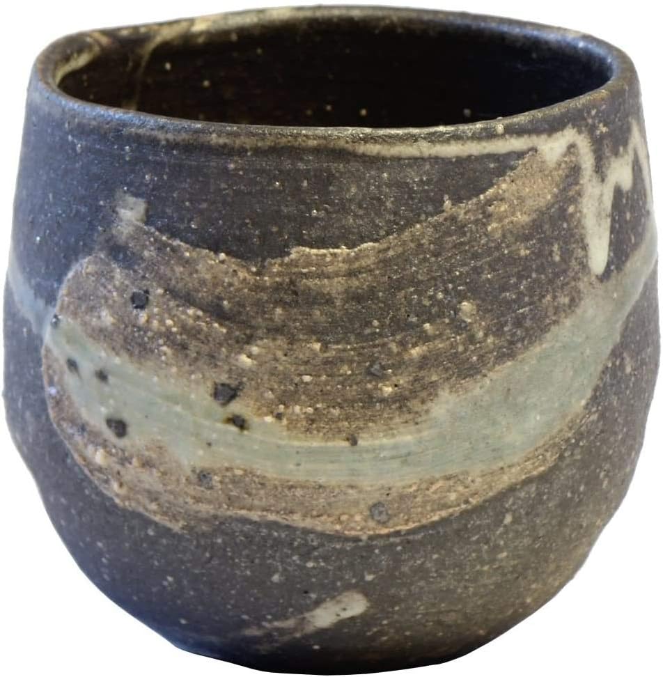 信楽焼 焼酎カップ 巻雲焼酎カップ しがらき焼 陶器 焼き物 ゆのみ 湯飲み 湯呑み茶碗 コップ 焼酎 ビアカップ 焼き物 やきもの コップ グラス ロック プレゼント 父の日 和