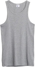 画像をギャラリービューアに読み込む, MILLER ミラー 110C パネルリブ タンクトップ ノースリーブ 綿100 パネルリブ シンプル トップス インナー ストリート系 アメカジ ファッション
