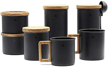 画像をギャラリービューアに読み込む, GLOCAL STANDARD PRODUCTS グローカルスタンダードプロダクツ TSUBAME ツバメ キャニスター カラーズ フック ブラック 日本製 保存容器 蓋つき ステンレス コーヒー豆 ギフト シンプル アウトドア キャンプ 登山
