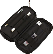 画像をギャラリービューアに読み込む, ラダイト Luddite ペンケース コーデュラCORDURA リゾネートペンケース ブラック/REPN-01 おしゃれな大人の筆箱 大容量 新入学 就職 誕生日 筆記具 文房具 事務用品 プレゼント
